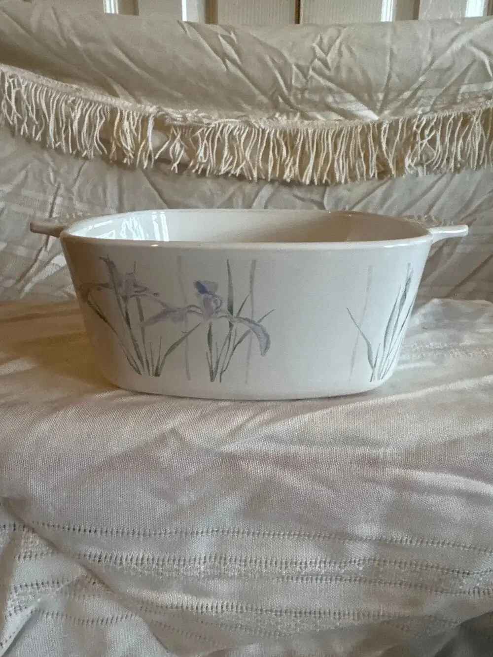 Vintage CorningWare Shadow Iris A-1½-B 1.5L  Casserole Dish
